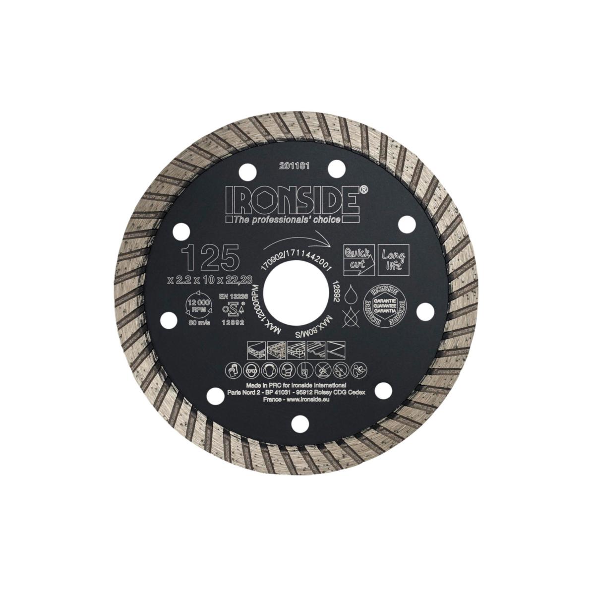 Diamantkappeskive Ironside Turbo