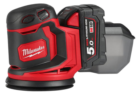 Eksentersliper Milwaukee M18 BOS125-502B