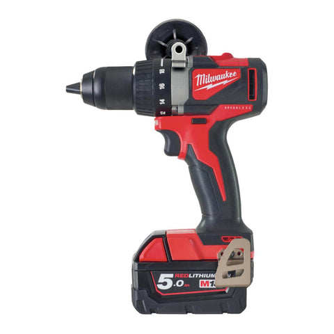 Bor/skrutrekker M18 BLDD2-502X Milwaukee 18V 5.0Ah HD-Box