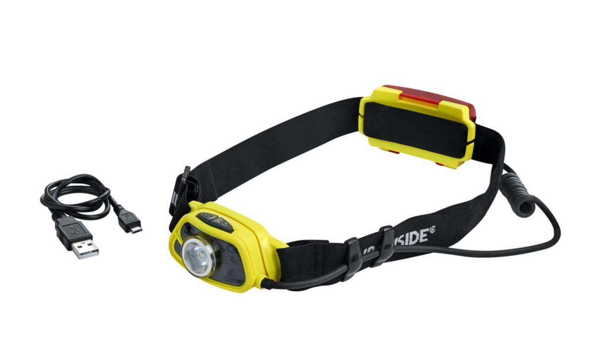 Hodelykt sensor oppladbar Ironside
