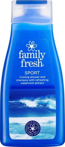 Dusjsåpe/sjampo Familyfresh Sport