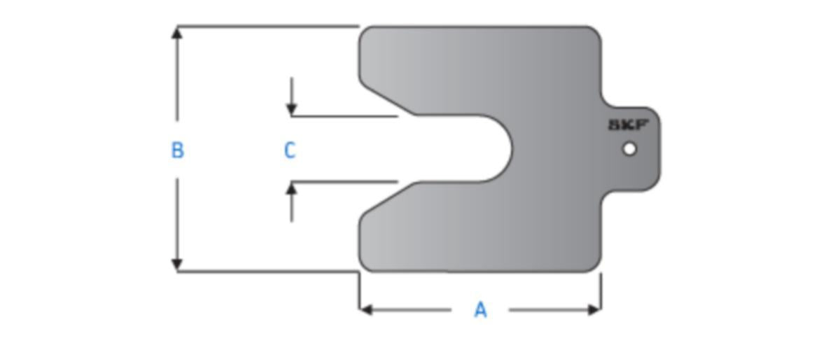 Shims for Nøyaktig Maskinoppretting - SKF