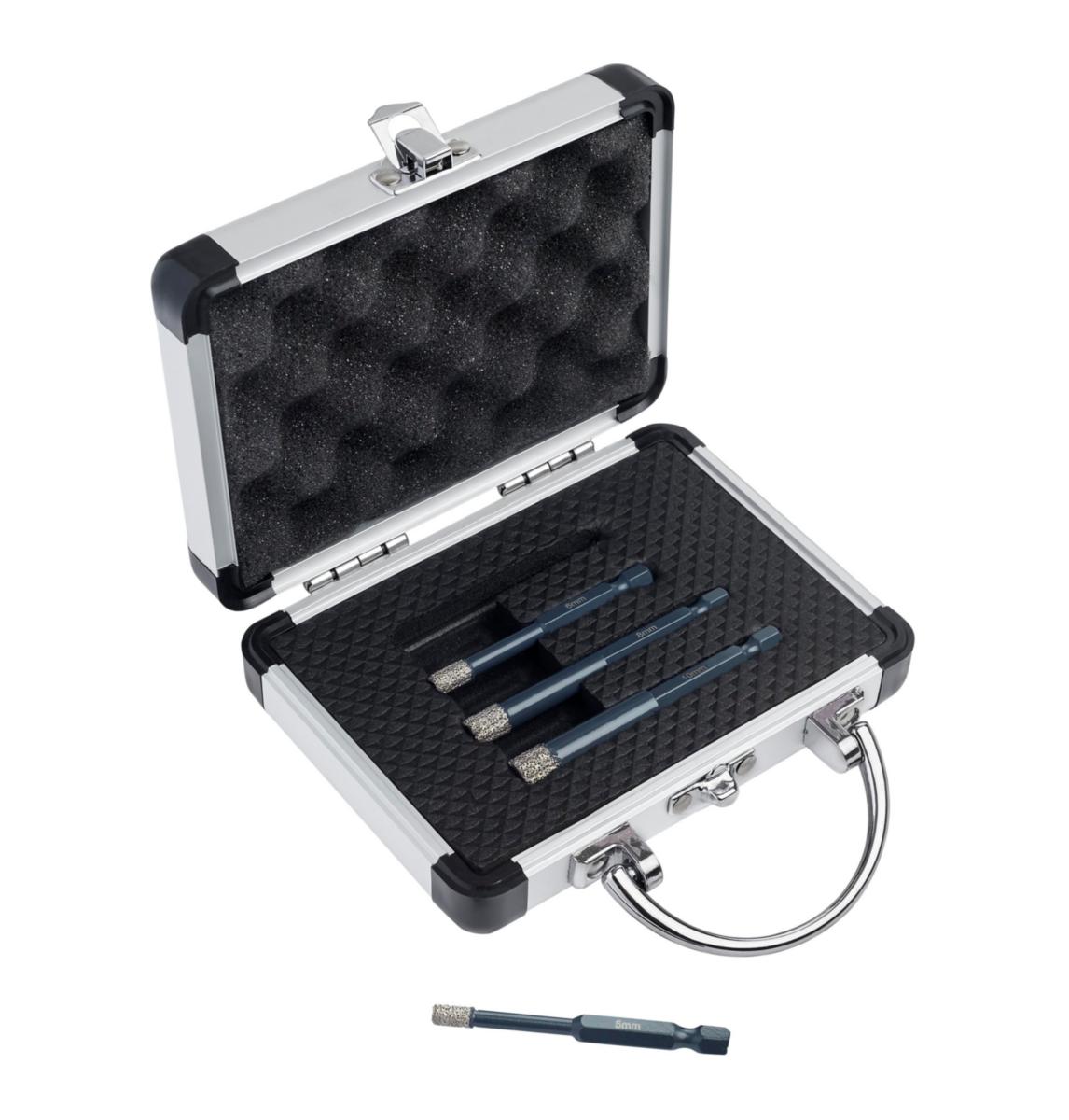 Diamantborsett Ironside 4 deler