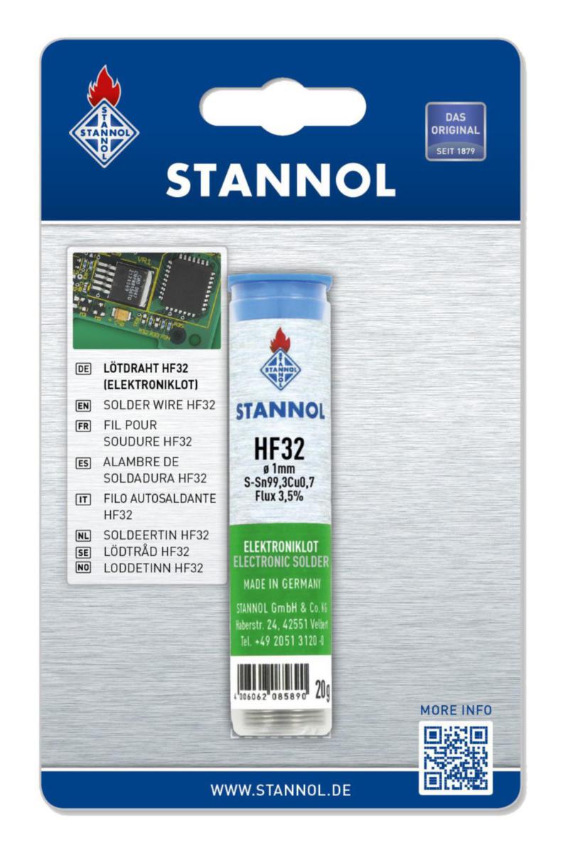 Loddetråd Stannol HF 32 BF