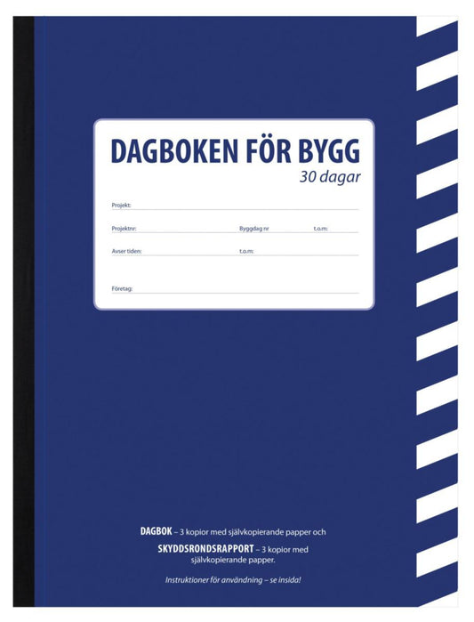 Byggdagbok Burde 30 dager
