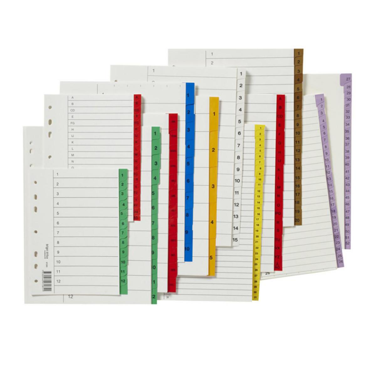 Registerark Staples A4