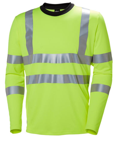 T-skjorte HH lang erme Addvis HiVis kl.3