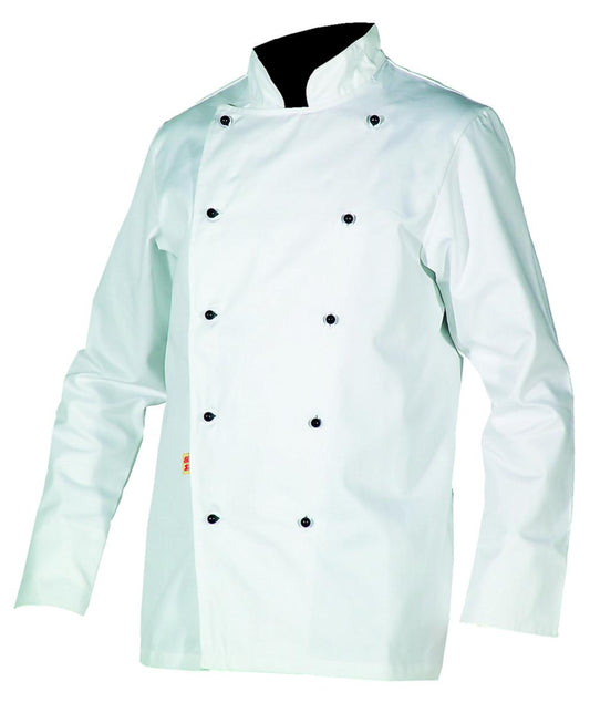 Kokkejakke BS Vang Hvit - Bekken & Strøm