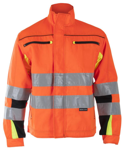 Jakke BS Bergset HiVis kl.3 - Bekken & Strøm