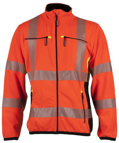 Fleecejakke BS Gjøvik HiVis kl.3