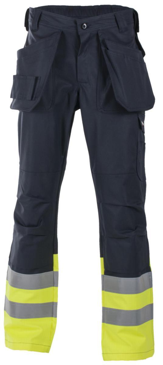Håndverksbukse BS Fall Multinorm kl.1 Svart/gul - Bekken & Strøm