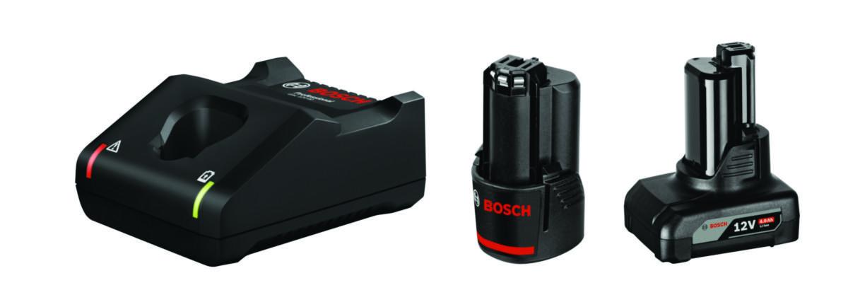 Batterisett Bosch 12V 1X2.0Ah/1X4.0Ah