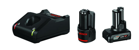 Batterisett Bosch 12V 1X2.0Ah/1X4.0Ah