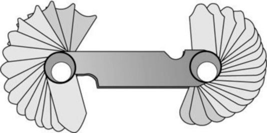 Radiusmåler Carl Fritz 1-3