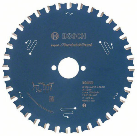 Sirkelsagblad Bosch Expert for Sandwichpanel fra BOSCH