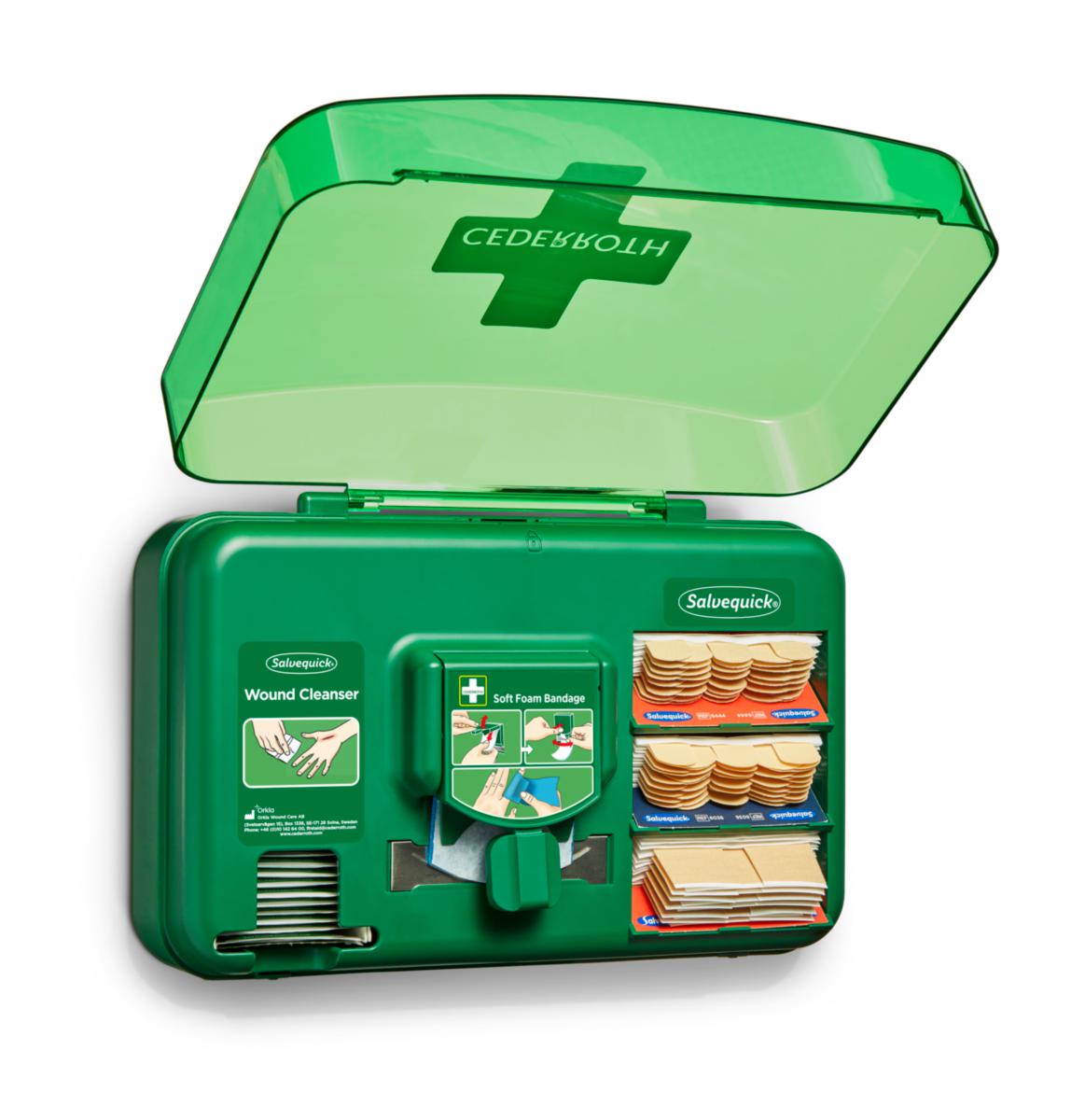 Førstehjelpsdispenser Cederroth Wound Care