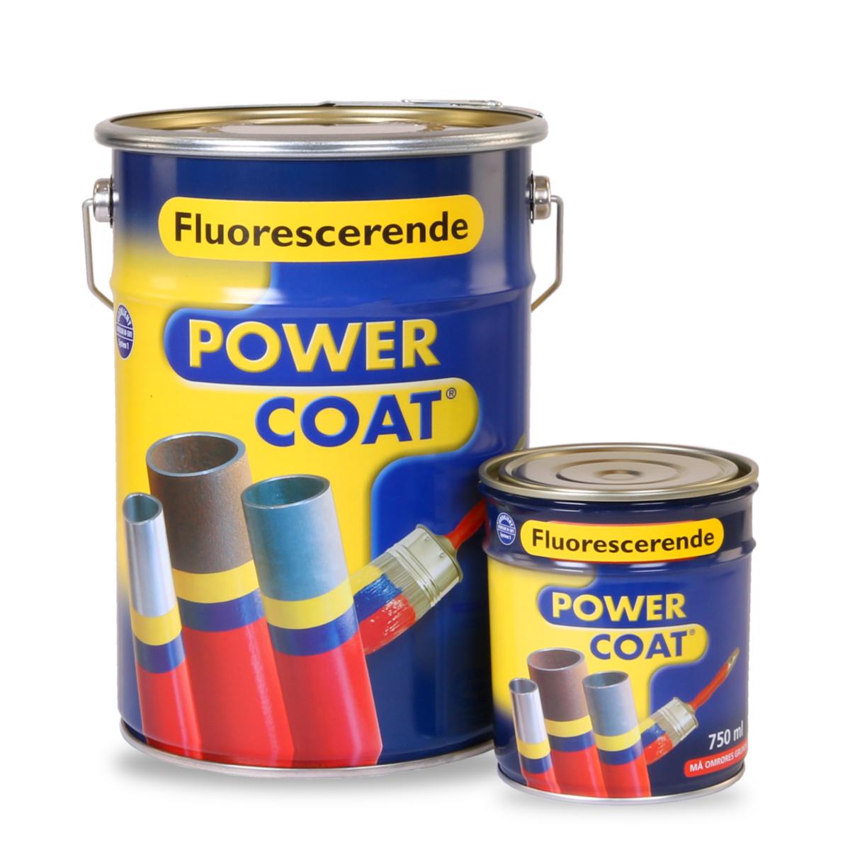 Rustbeskyttende Maling Power Coat 3 in 1 Fluorescerende - Power Coat®