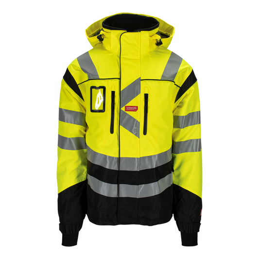 Synlig Plus jakke med uttagbart fôr, klasse 3