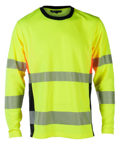 T-skjorte lang erme BS Gjøvik HiVis kl.3