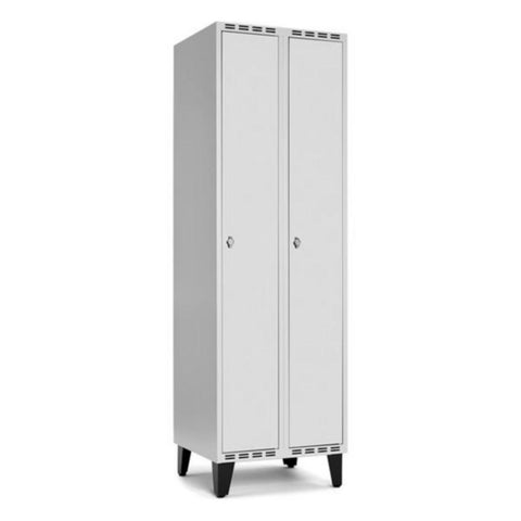 Garderobeskap SM75040 2x3 Rett tak