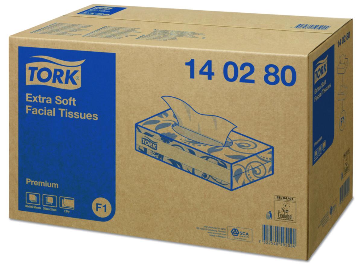 Ansiktsserviett Tork Premium F1