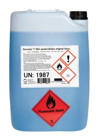Vindusspylervæske Kemetyl T-blå
