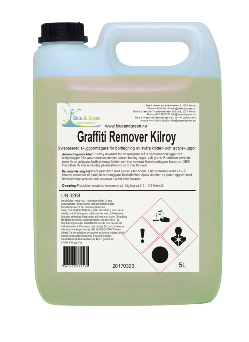Grafittifjerner Grafitti Remover Kilroy - Blue & Green