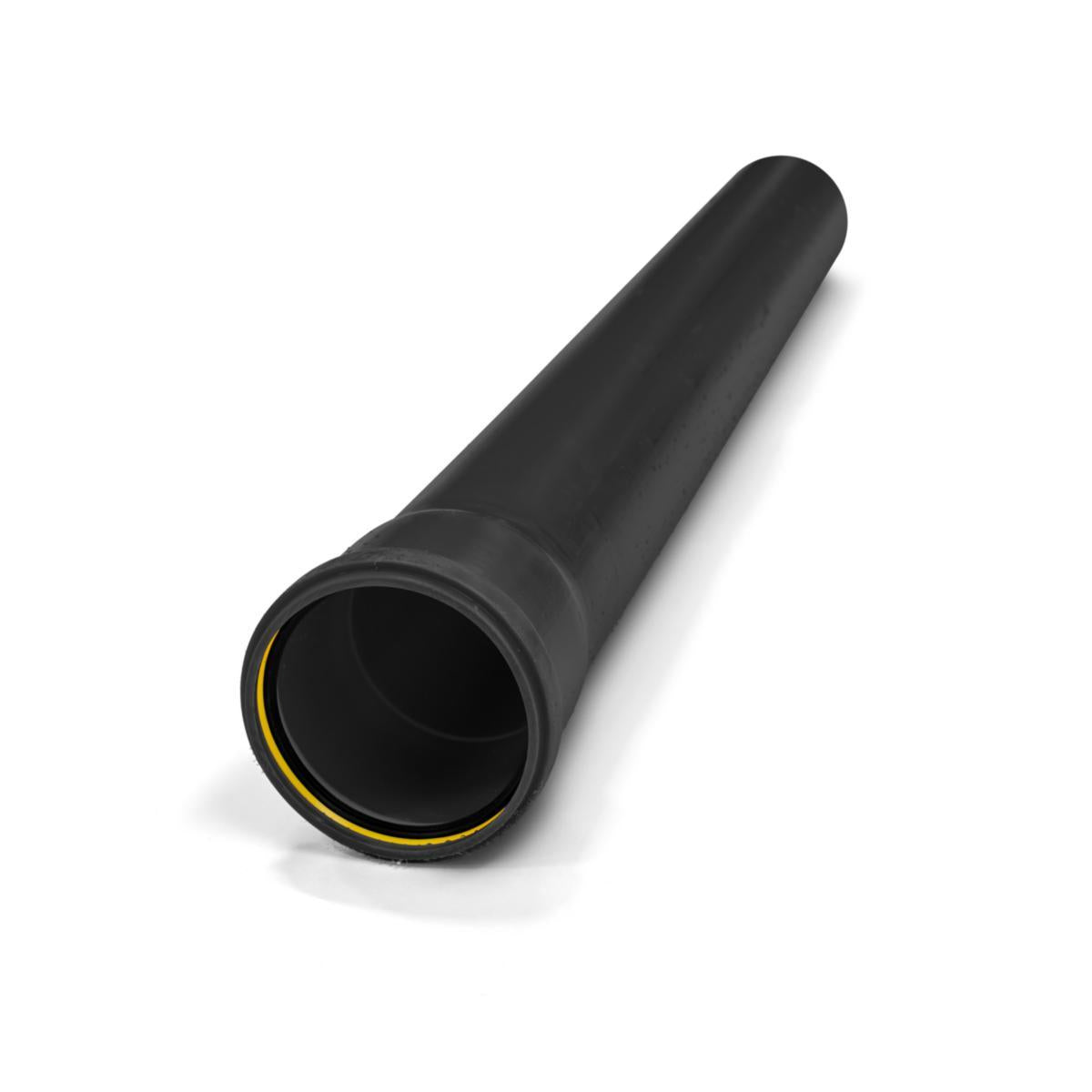 Overvannsrør PP SN8, svarte, Infraplast