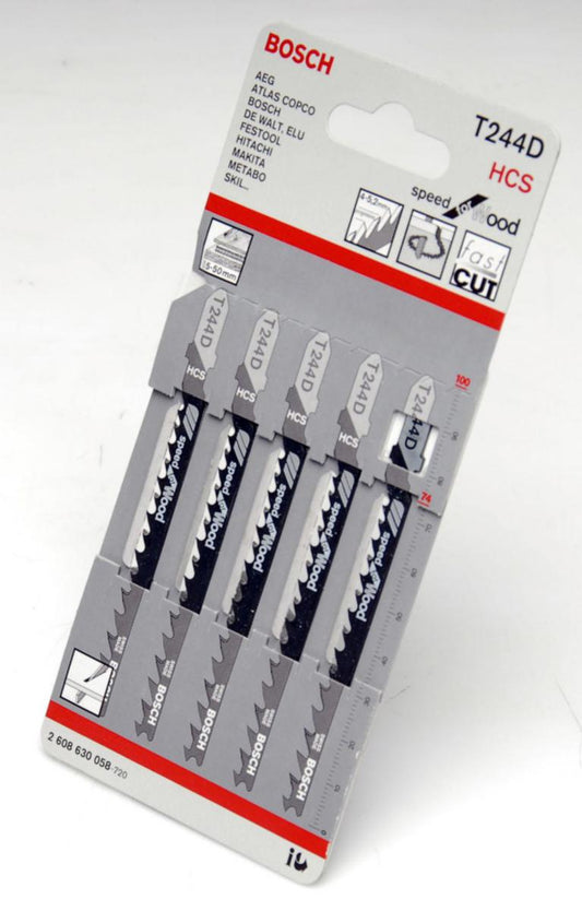 Stikksagblad Bosch T 244 D HCS fra Bosch