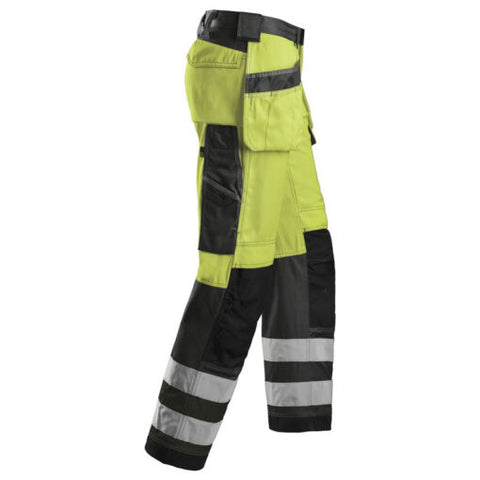 Håndverksbukse Snickers® 3233 HiVis kl.2