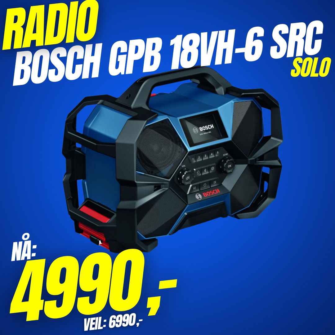 Radio Bosch GPB 18VH-6 SRC Solo (75938863)