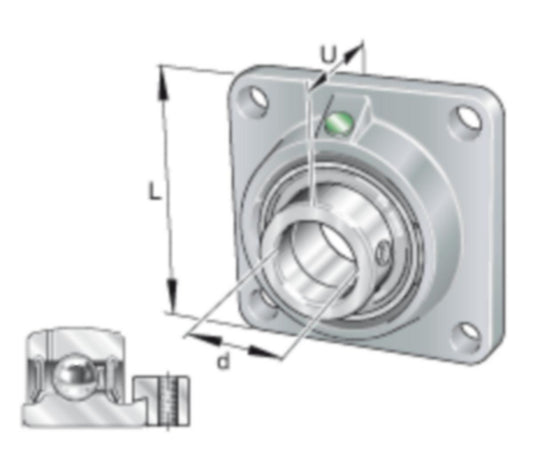 Y-lagerenhet INA PCJ