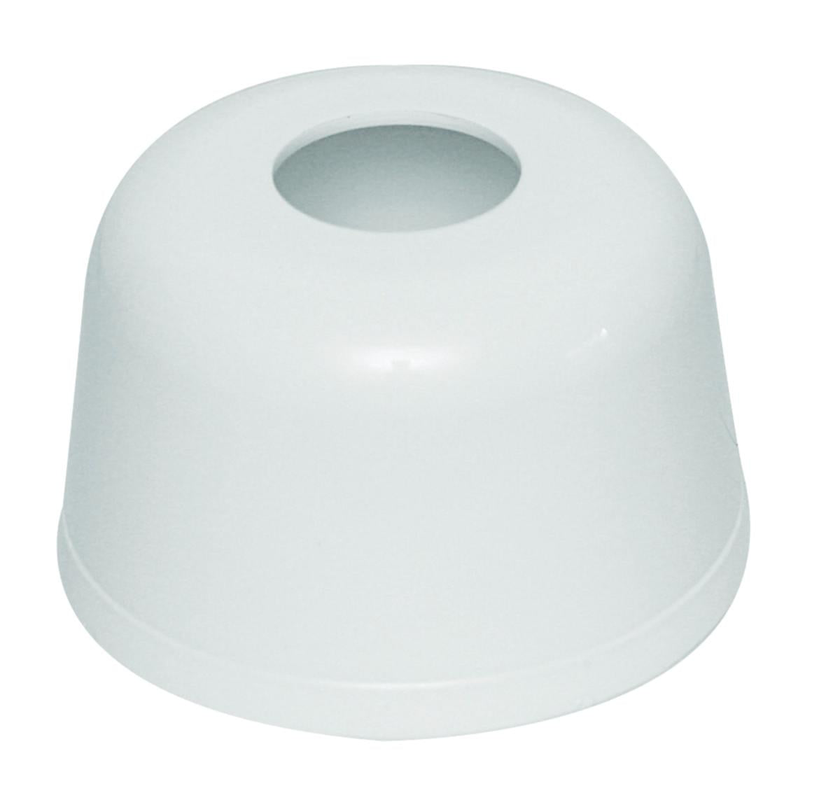Gulvrosett for servant/vaskebenk gulv/vegg, Faluplast