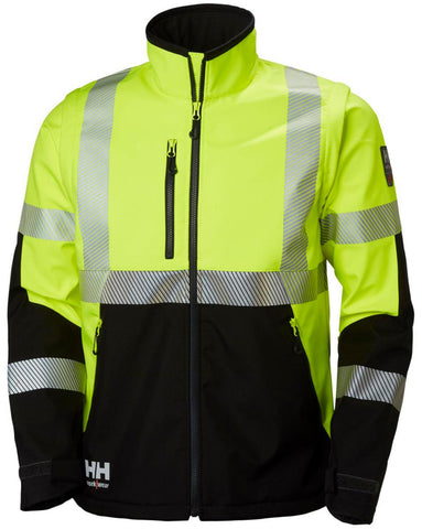 Softshelljakke HH ICU HiVis kl.3 - Helly Hansen