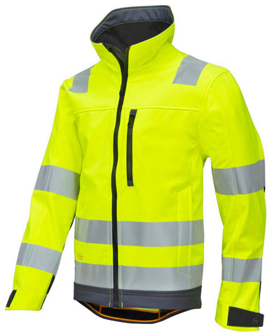 Softshelljakke Snickers® 1230 HiVis kl.3