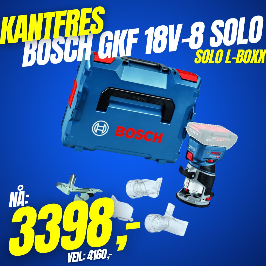 Kantfres Bosch GKF 18V-8 Solo L-BOXX 128 (75938849)