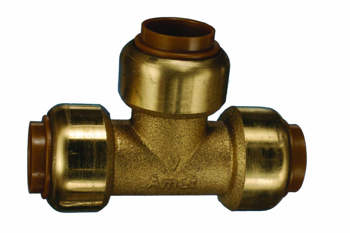 T-rør Tectite Classic, gul - Raufoss Water and Gas