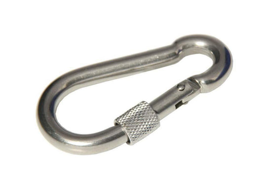Karabinkrok m/sikring syrefast