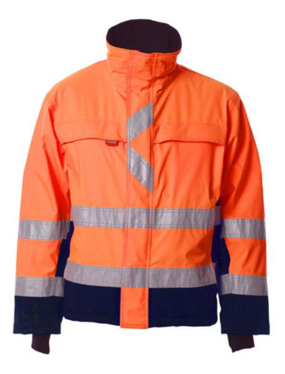 Vinterjakke lettforét Strakofa Synlig Plus HiVis kl 2 282-2690