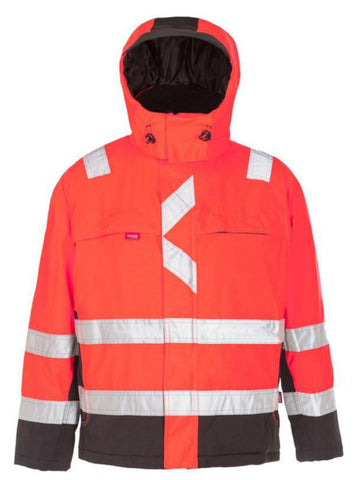 Vinterjakke lettforét Strakofa Synlig Plus HiVis kl 2 282-2690