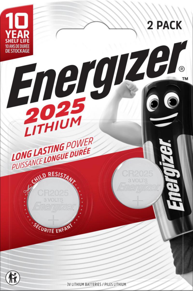 Batteri ENR Lithium CR2025 BP2 - Energizer