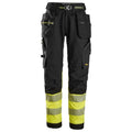 Håndverksbukse Snickers® 6934 HiVis kl.1