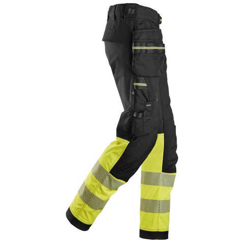 Håndverksbukse Snickers® 6934 HiVis kl.1