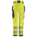 Håndverksbukse Snickers® 6943 HiVis kl.2