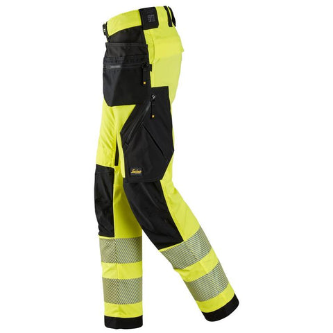 Håndverksbukse Snickers® 6943 HiVis kl.2