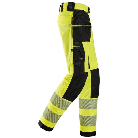 Håndverksbukse Snickers® 6943 HiVis kl.2