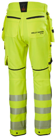Håndverksbukse HH ICU BRZ HiVis kl.2 - Helly Hansen