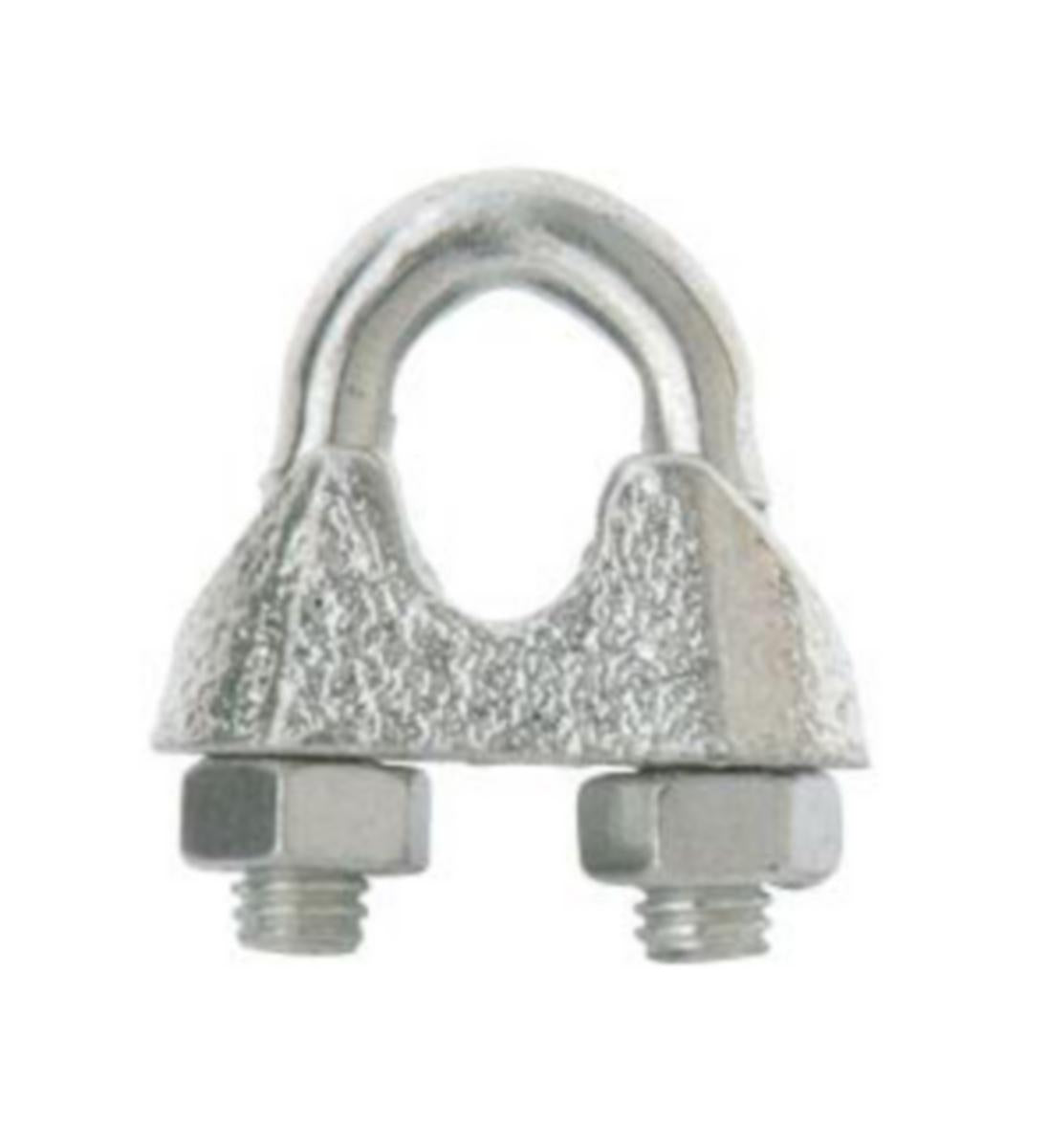 Wireklemme U-Bolt, galvanisert