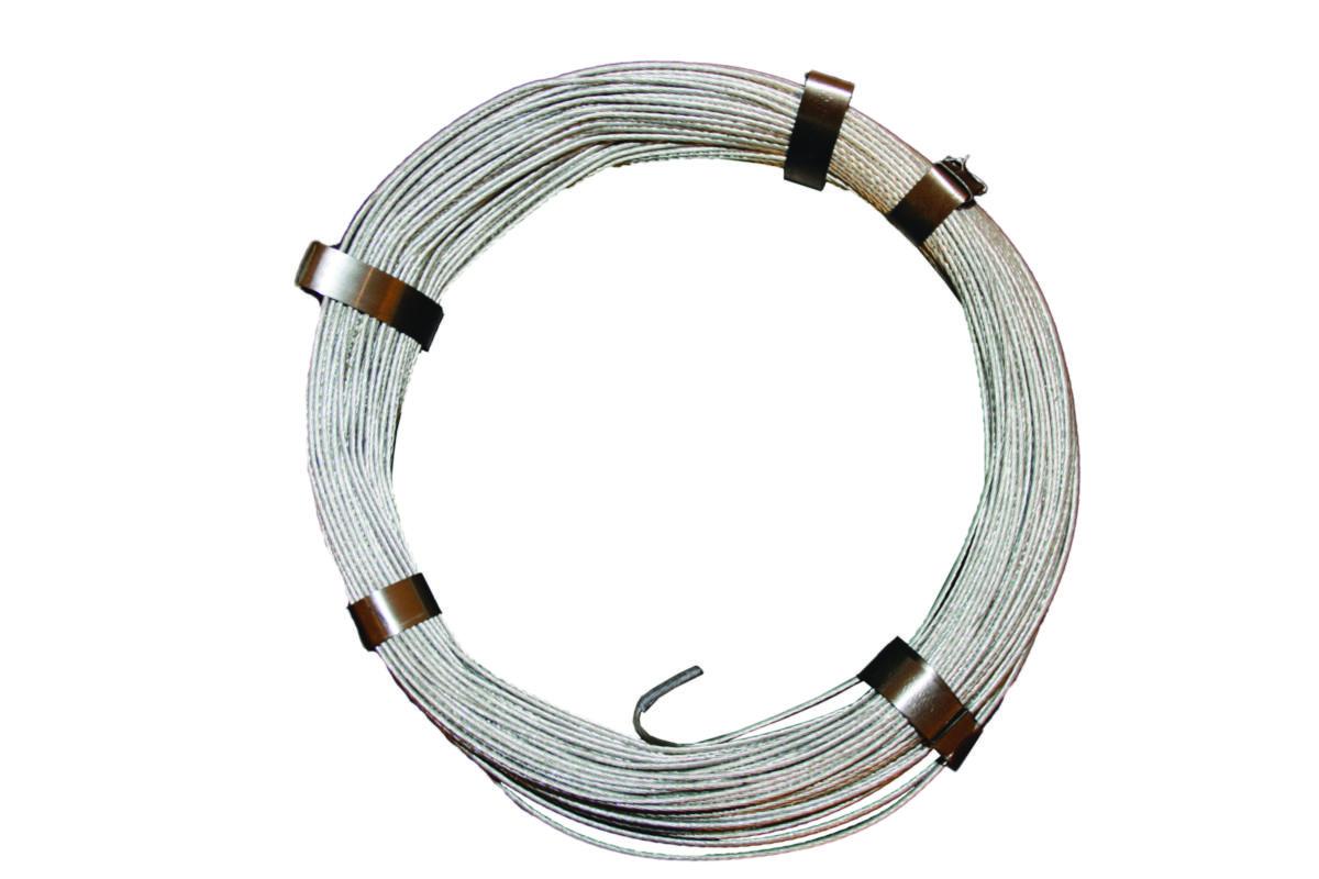 Wirebendsel 1x7, galvanisert