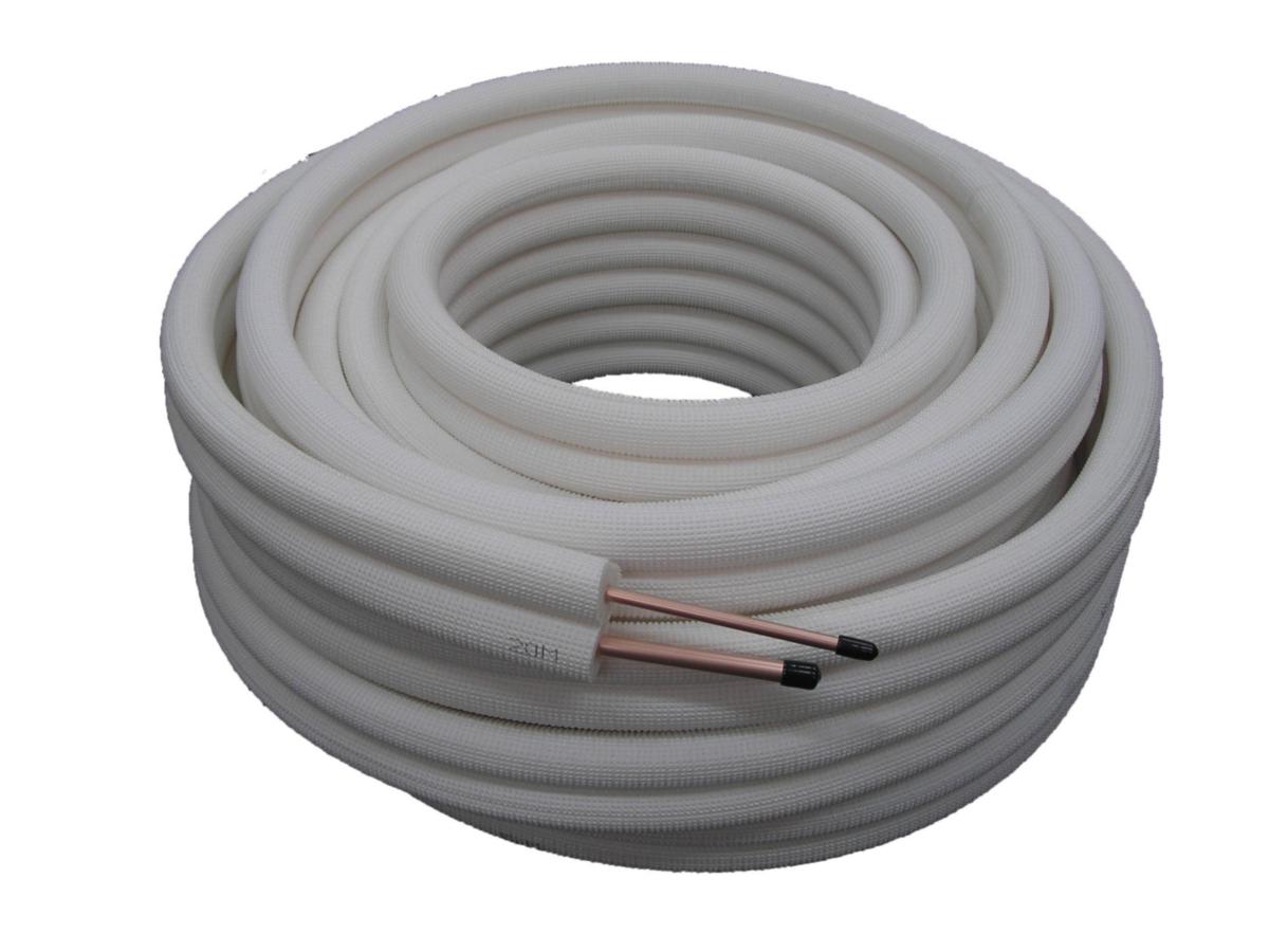 A-Tech ferdigisolert kobberrør parvis, 20 m - a-collection